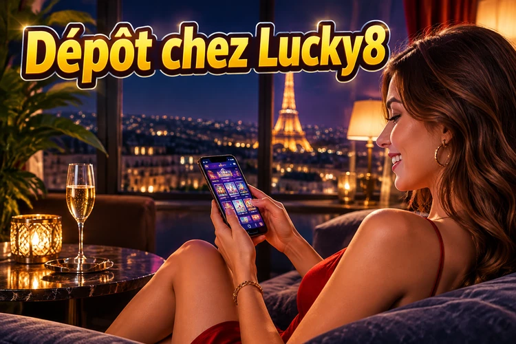 Dépôt chez Lucky8