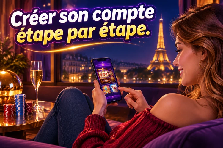 Créer son compte étape par étape