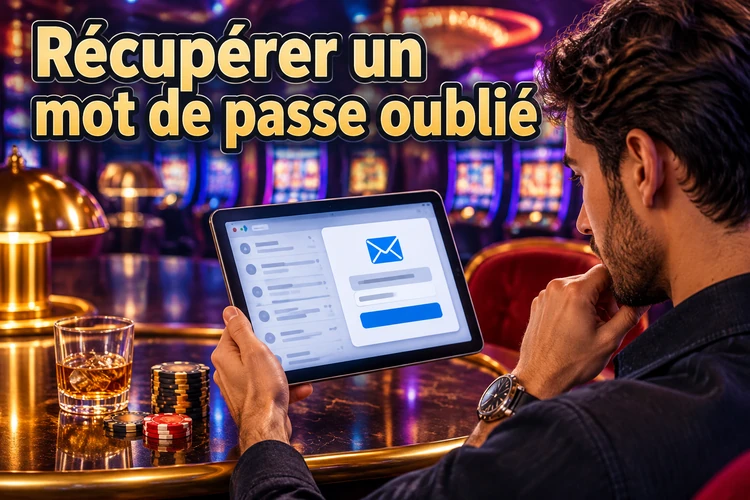 Récupérer un mot de passe oublié